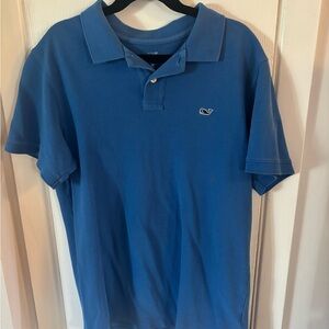 Vineyard Vines Classic Blue Polo Shirt